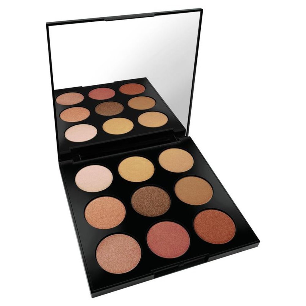 9 creamy powder highlighters eyeshadow palette
